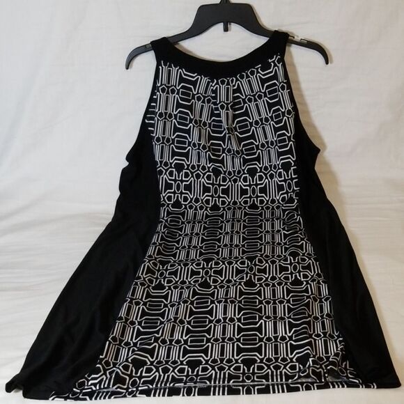 New Directions Black & White‎ A-Line Dress - Picture 6 of 7